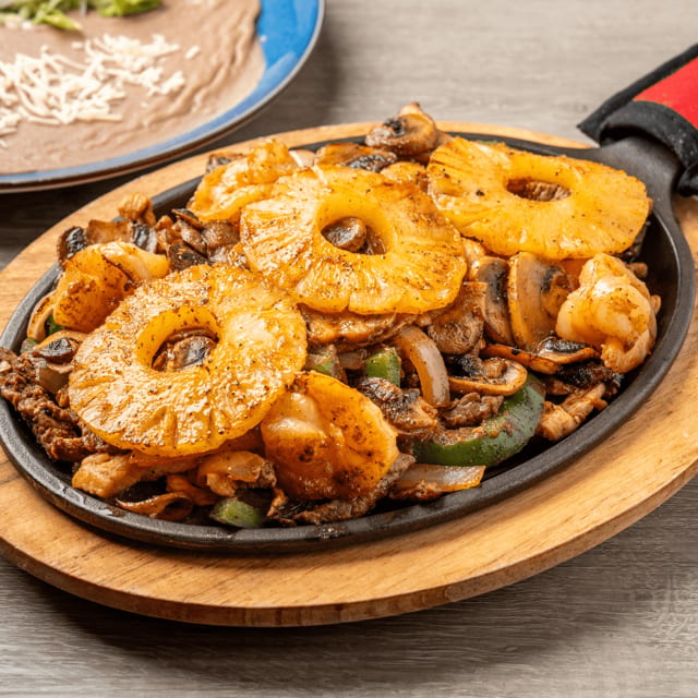 Fajitas lunch.
