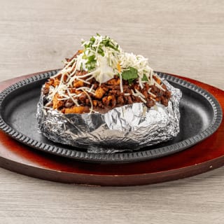 Papa rellena lunch