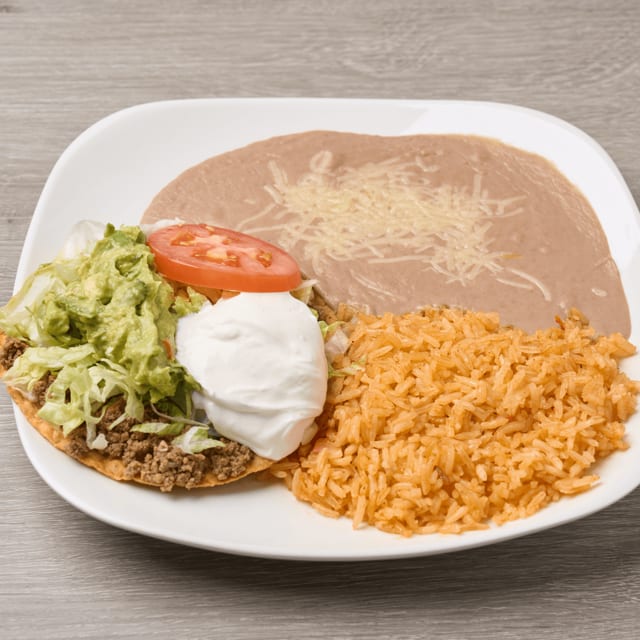 Tostada lunch.