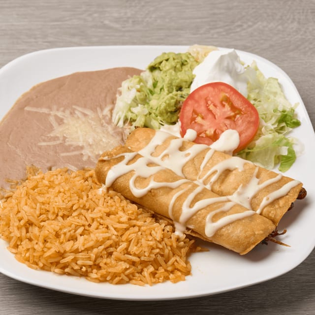Flautas lunch.