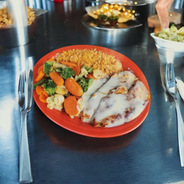 Pollo primavera.
