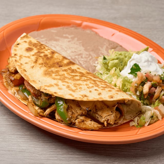 Fajita quesadilla.